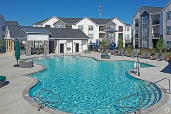 Sparkling Pool at 198 Milltown Apartments, North Carolina  
